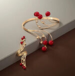 Fashion Jewelry Bangle with Matching Rings 001 - Image 2