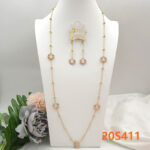 XDJ Fashion Longchain and Earrings Set 016