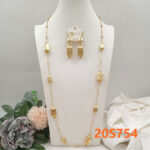 XDJ Fashion Longchain and Earrings Set 024