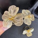 Big Bangle with Matching Ring Set -009